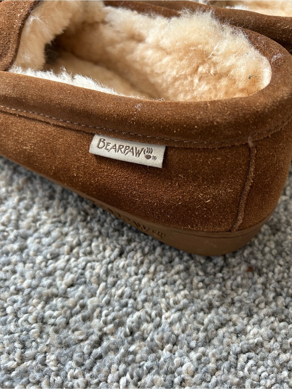 BearPaw Men’s Moc II Hickory size 10 - Picture 5 of 6